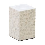 Lyseholder Beige Perlemor Tr MDF 10,5 x 10,5 x 16 cm #1