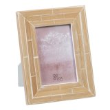 Fotoramme Beige Bambus Tr MDF 17 x 1 x 22 cm #1