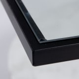 Sofabord Hvid Sort Krystal Marmor Jern 80 x 80 x 46,5 cm #4