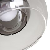 Loftslampe 16 x 16 x 50 cm Hierro/Cristal Krystal Gr Metal 220 V 240 V #4