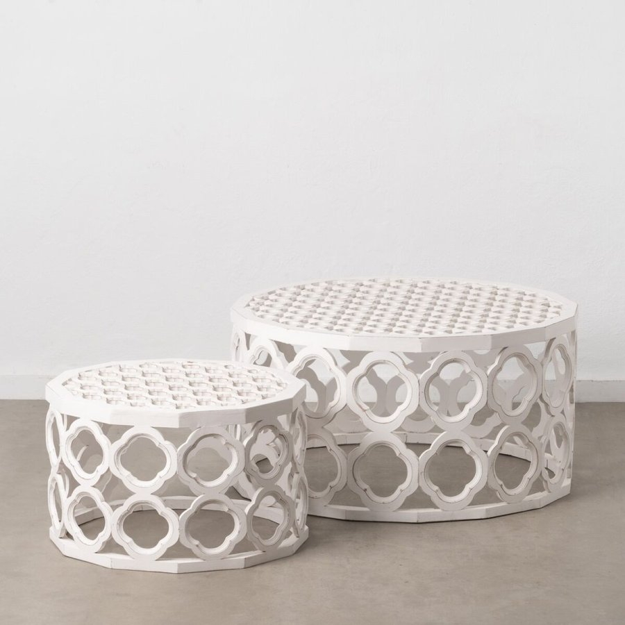 Sofabord 89 x 89 x 47 cm 2 enheder DMF #1