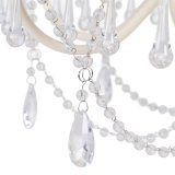 Loftslampe 65 x 65 x 107 cm Beige Metal  15 cm Klassisk #5