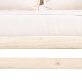 2 personers sofa AKAR 131 x 80 x 77,5 cm Natur Teak #6