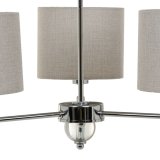 Loftslampe 58 x 58 x 73 cm Metal Slv  16 cm #5