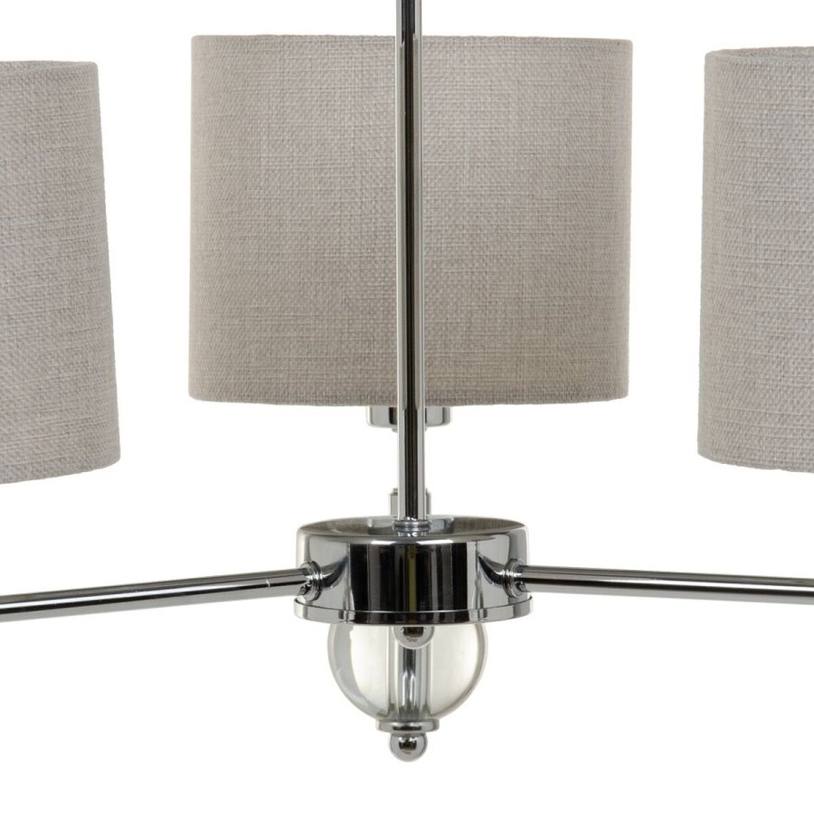 Loftslampe 58 x 58 x 73 cm Metal Slv  16 cm #5