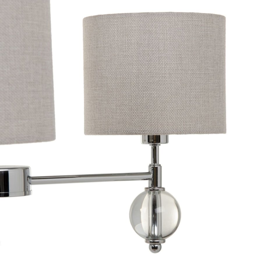 Loftslampe 58 x 58 x 73 cm Metal Slv  16 cm #4