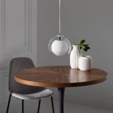 Loftslampe 25 x 25 x 19,5 cm Krystal Slv Jern  25 cm #4