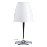 Bordlampe Hvid Slvfarvet Metal Krystal Jern Hierro/Cristal 60 W 220 V 240 V 220 -240 V 28 x 28 x 56 cm #1