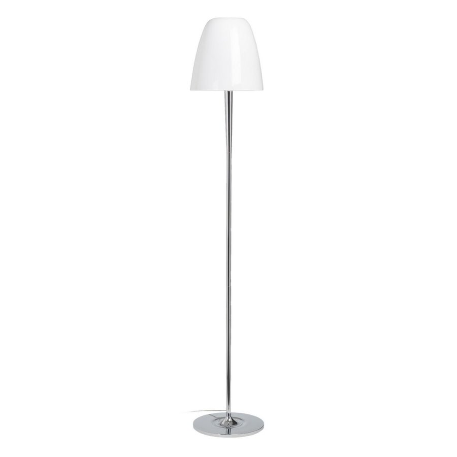 Gulvlampe Slvfarvet Krystal Jern 40 W 220-240 V 28 x 28 x 158 cm #1