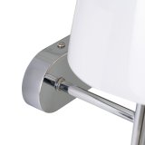 Vglampe 42 x 22 x 33,7 cm Krystal Metal Slv #2