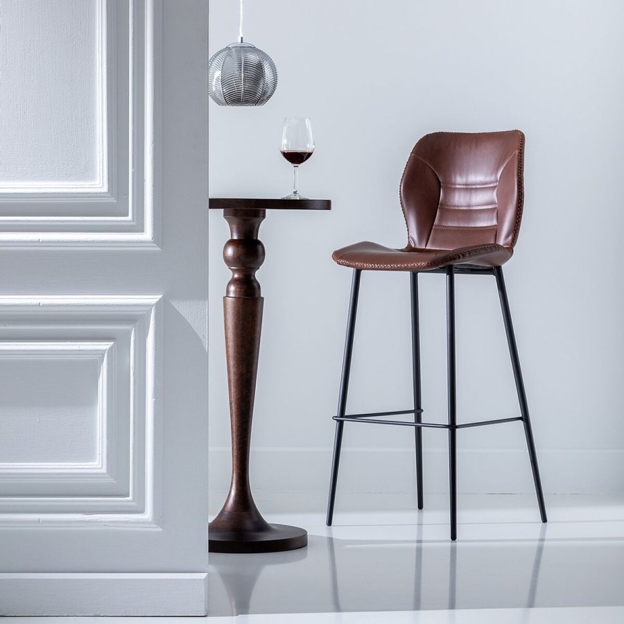 Sofabord 40 x 40 x 90 cm Brun Mangotr #2