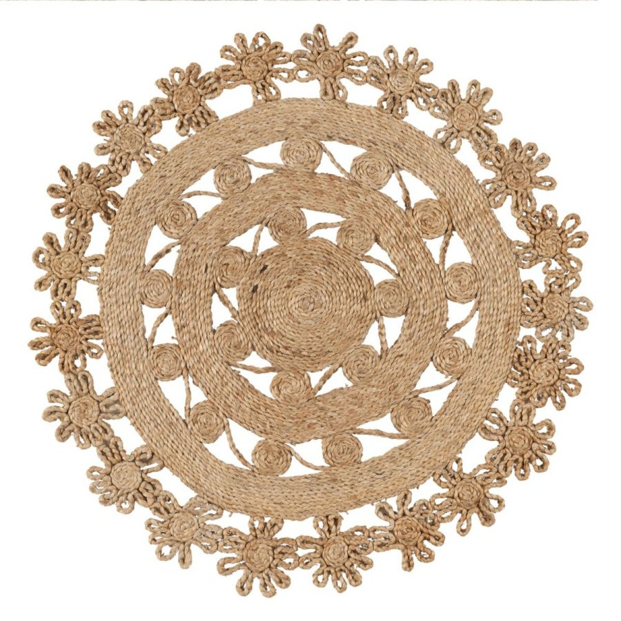 Tppe Natur Jute 120 x 120 cm #1