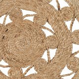 Tppe Natur Jute 120 x 120 cm #17