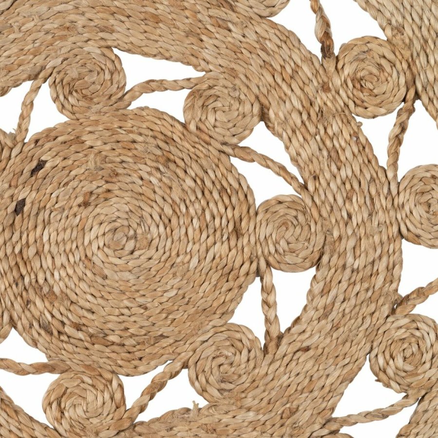 Tppe Natur Jute 120 x 120 cm #17