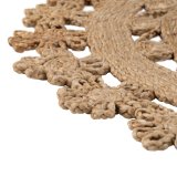Tppe Natur Jute 120 x 120 cm #9