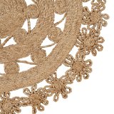 Tppe Natur Jute 120 x 120 cm #5
