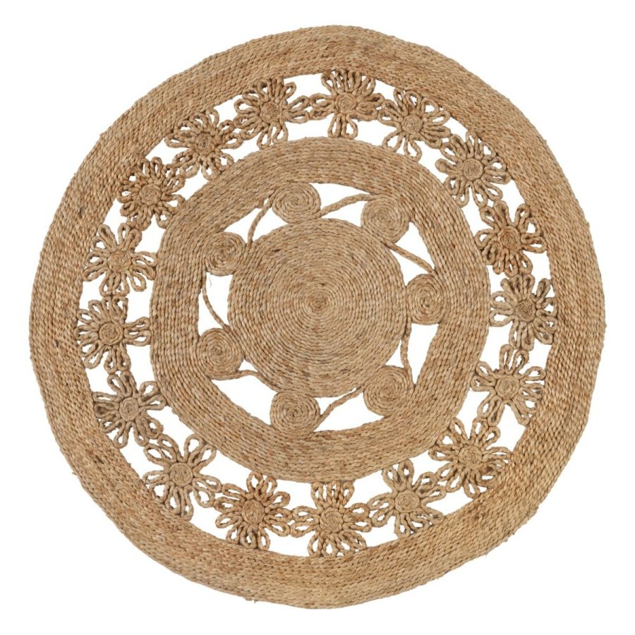 Tppe Natur Jute 120 x 120 cm #1