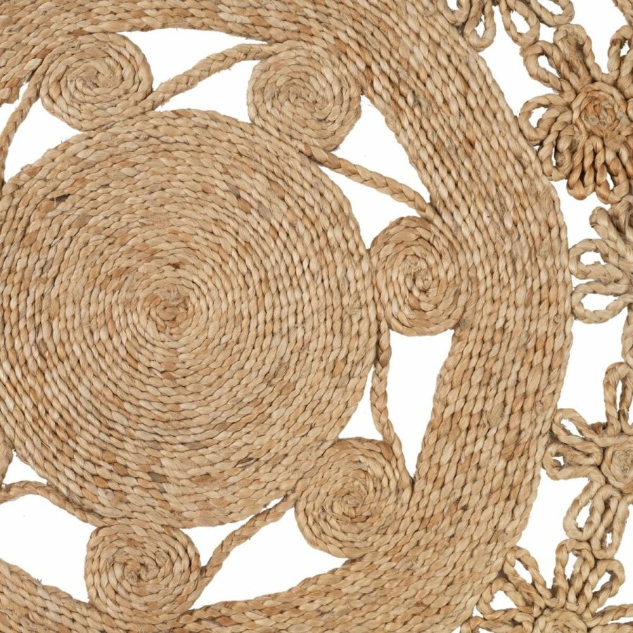 Tppe Natur Jute 120 x 120 cm #21