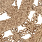 Tppe Natur Jute 120 x 120 cm #17