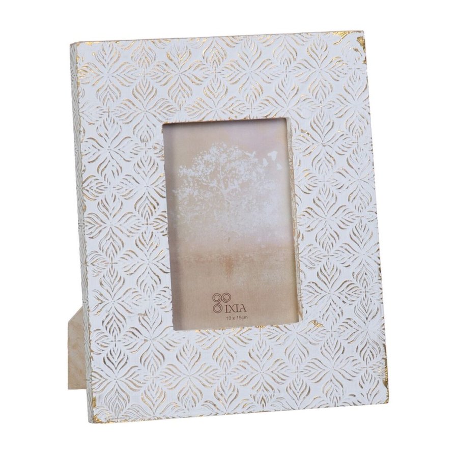 Fotoramme 2 Dele 20,5 x 1,5 x 25 cm Hvid Mangotr #1