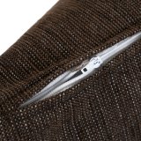 Pude Polyester Bomuld Brun 50 x 30 cm #2