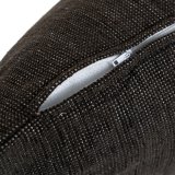 Pude Polyester Bomuld Sort 50 x 30 cm #4