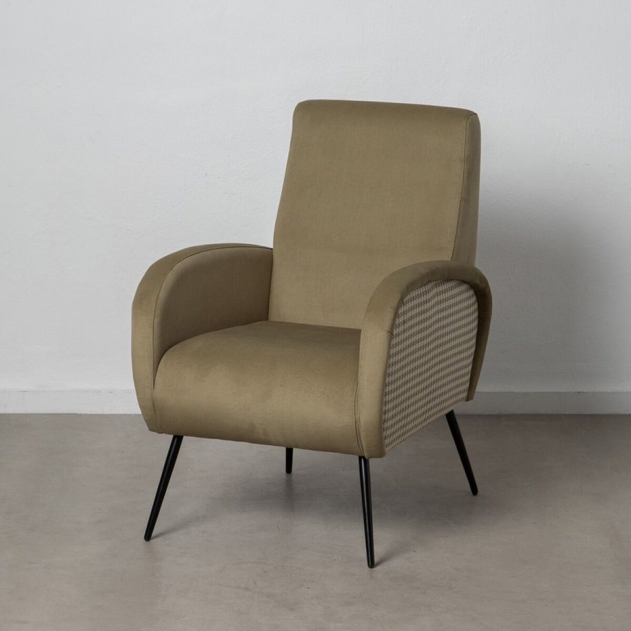 Lnestol Sort Grn 68 x 97 x 86 cm #2