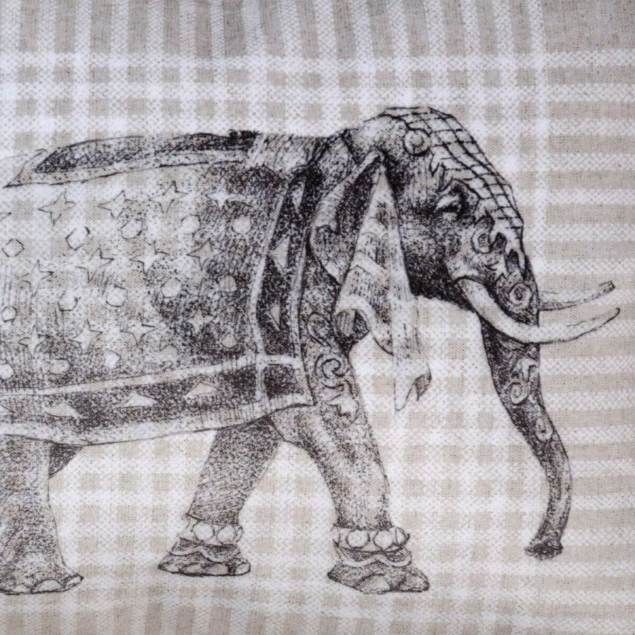 Pude Elefant 45 x 30 cm #5