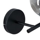 Vglampe 27,5 x 20 x 20 cm Krystal Sort Metal #2