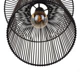 Loftslampe 27 x 27 x 30,5 cm Sort Jern  27 cm #3