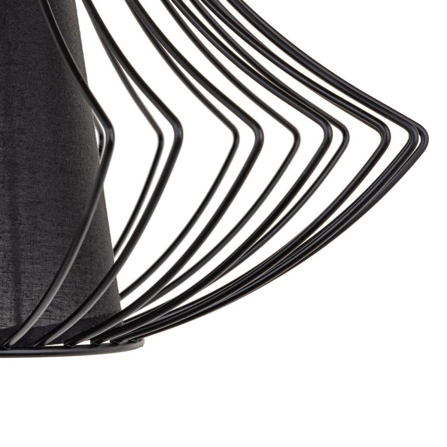 Loftslampe Sort 30 x 30 x 45 cm Jern  30 cm #7