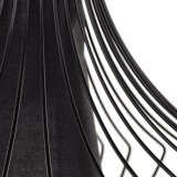 Loftslampe Sort 30 x 30 x 45 cm Jern  30 cm #4