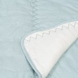 Sengetppe (vattppe) Bl Fldefarvet 180 x 260 cm #13