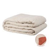 Sengetppe (vattppe) 230 x 280 cm Beige Mrkerd #1