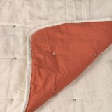 Sengetppe (vattppe) 230 x 280 cm Beige Mrkerd #5
