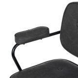 Kontorstol 56 x 56 x 92 cm Sort #6