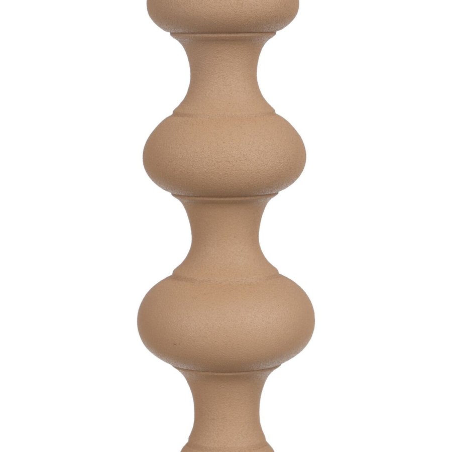Lyseholder 13 x 13 x 39,5 cm Beige Aluminium #4