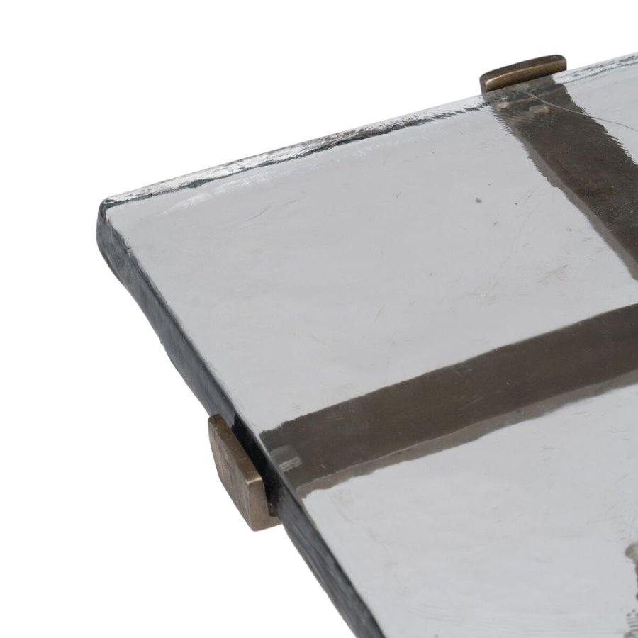 Sofabord 41 x 31,5 x 49 cm Krystal Gylden Metal #5