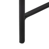 Sofabord 40,5 x 40,5 x 60,5 cm Sort Fldefarvet Jern #4