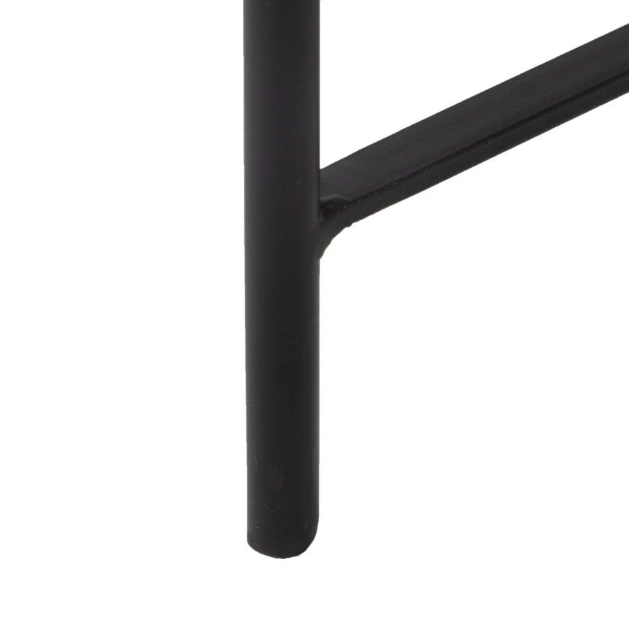 Sofabord 40,5 x 40,5 x 60,5 cm Sort Fldefarvet Jern #4