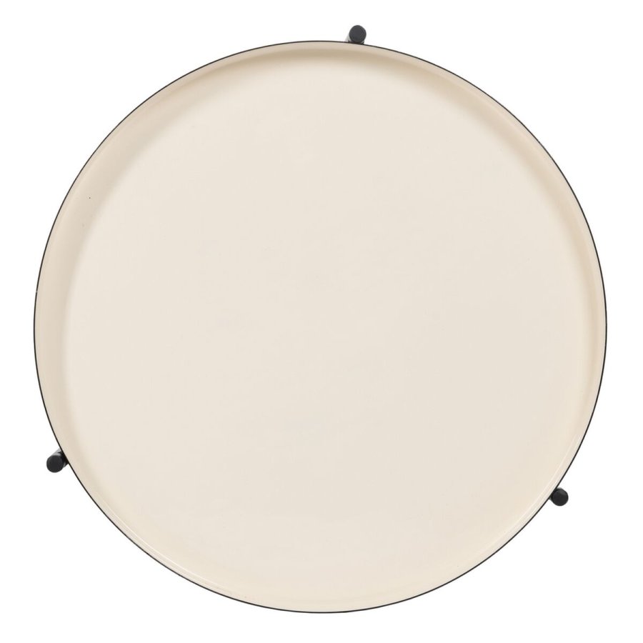 Sofabord 40,5 x 40,5 x 60,5 cm Sort Fldefarvet Jern #3