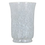 Vase Krystal Hvid 15 x 15 x 22 cm #1