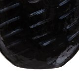 Vase 28 x 14 x 48 cm Krystal Sort Metal S�lv #4