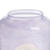 Vase Bl Hvid Harpiks Krystal 12 x 9 x 25 cm #4