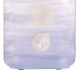 Vase Bl Hvid Harpiks Krystal 22 x 10 x 24 cm #6