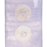 Vase Bl Hvid Harpiks Krystal 17 x 9 x 34 cm #5