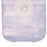 Vase Bl Hvid Harpiks Krystal 17 x 9 x 34 cm #6