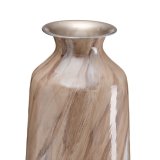 Vase Beige Jern 28 x 28 x 84 cm #2