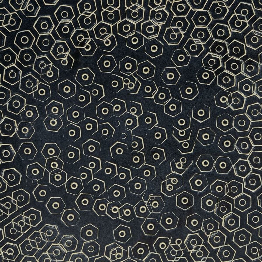 Sofabord 66 x 66 x 34,5 cm Sort Aluminium (3 enheder) #6