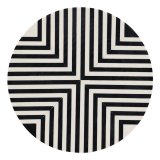 Sofabord Hvid Sort 38 x 38 x 50 cm #7